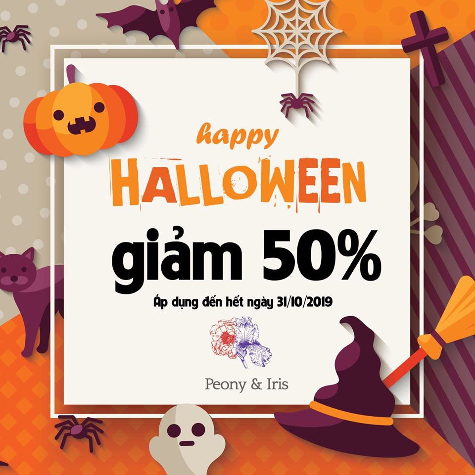 Vui Halloween cùng Peony&Iris !