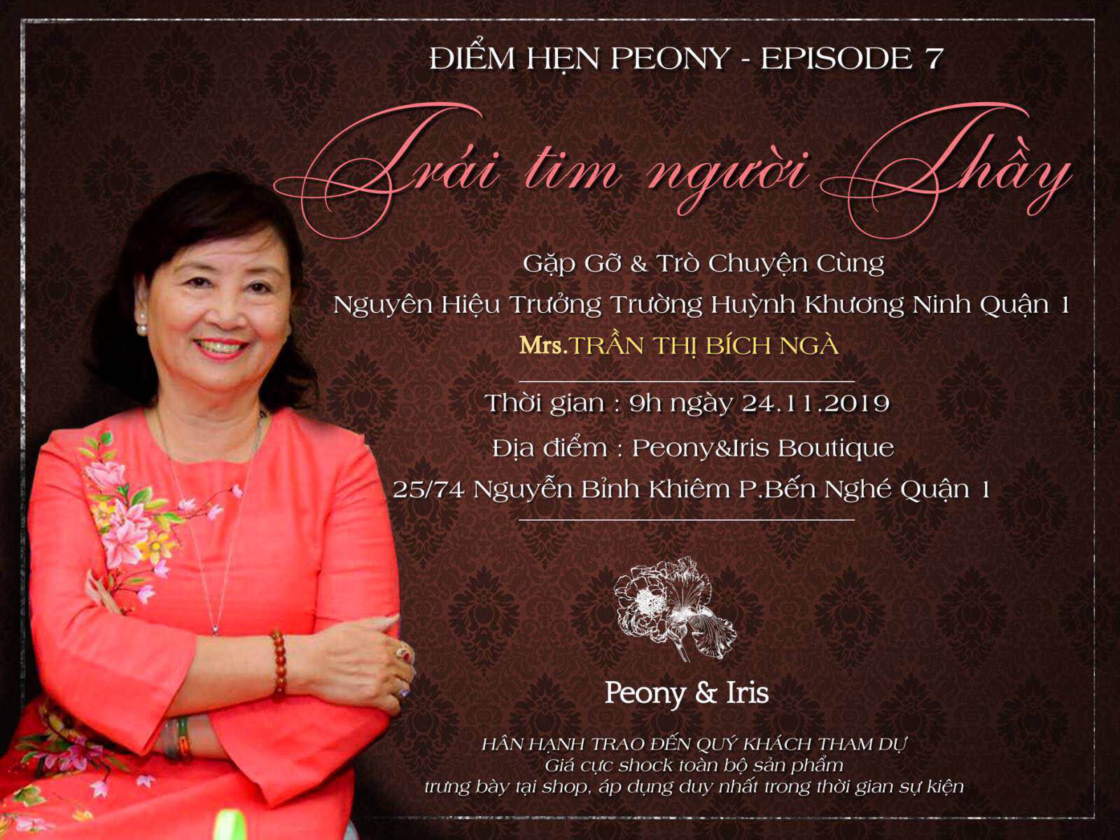 Peony&Iris Talkshow 7 : Trái tim người thầy !