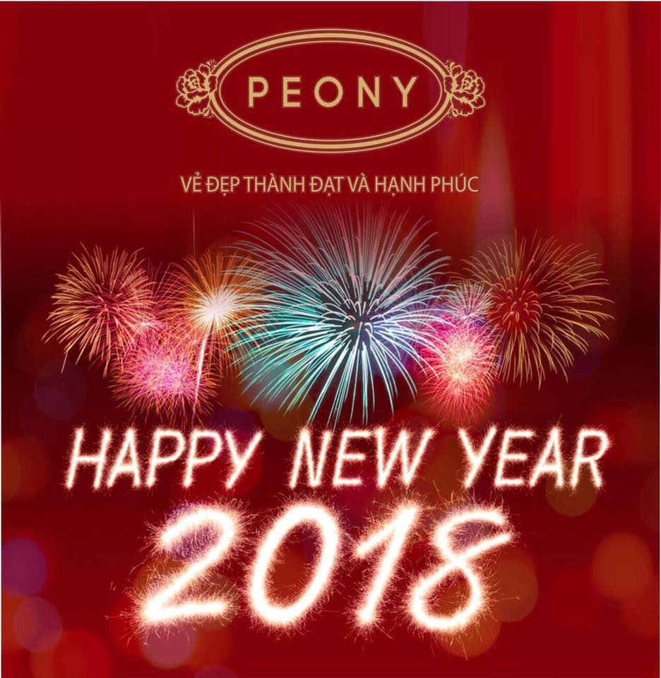 Peony Boutique kính chúc quý khách hàng một mùa Xuân Mậu Tuất 2018 An Khang và Thịnh Vượng.