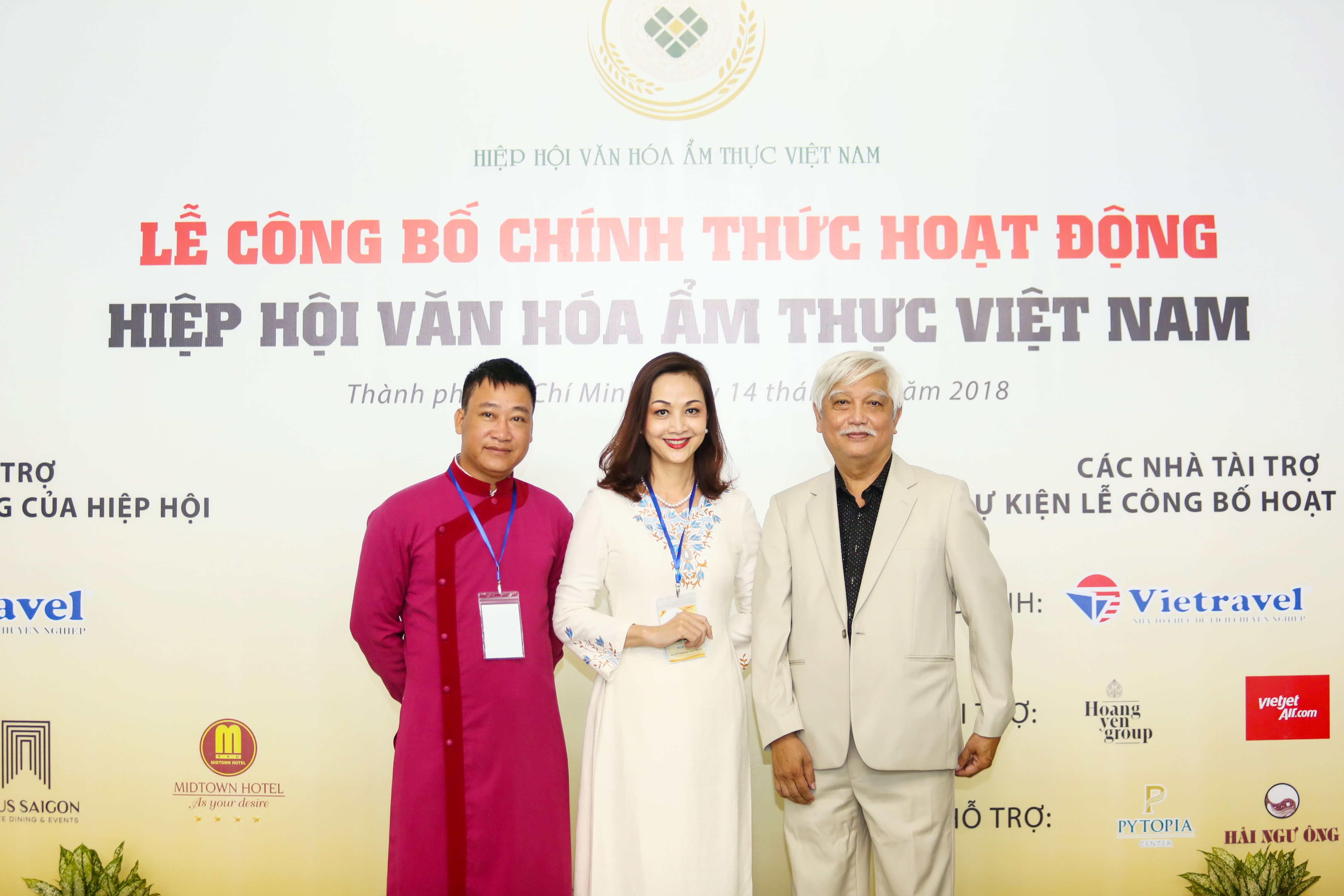 P&I xuất hiện tại lễ công bố chính thức hoạt động hiệp hội VH Ẩm Thực VN.